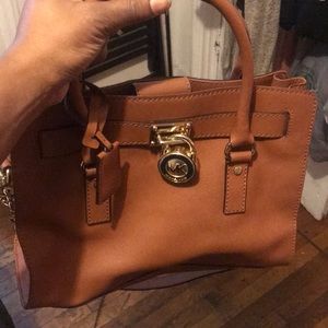 Michael Kors tan bag